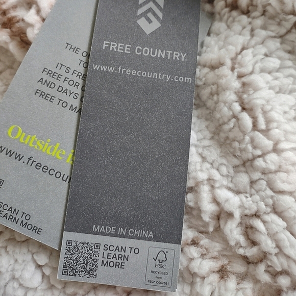 Free Country Reversible Quilted Vest Size Small NWT - Picture 12 of 12